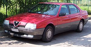AlfaRomeo 164 front