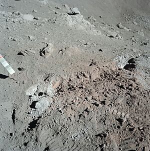 Apollo 17 orange soil