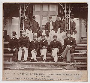 Australian Cricket Team, 1882