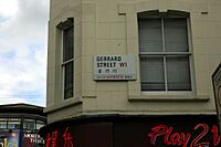 Bilingual StreetSign in LondonChinaTown