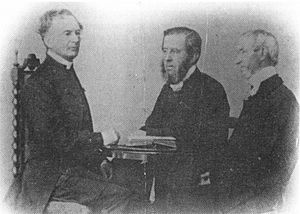 Bishop Hale, Archdeacon Brown, Rev. W. Mitchell