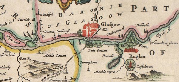 Blaeu.Atlas.of.Scotland.1654.Renfrew.Govan