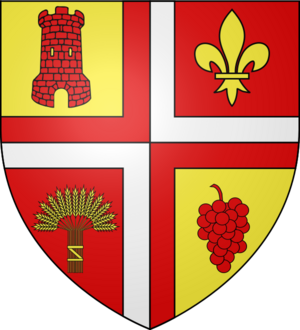 Blason ville fr Revonnas (Ain)