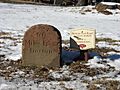 Boston Post Road Milestone 60, Spencer MA