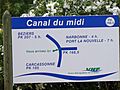 Canal du Midi & Canal de Jonction sign (Gloverepp)