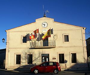 Town hall of Carrascal del Río, Segovia, Spain.
