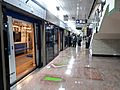 Chennai Underground metrostation with India's first Platform Screen Doors