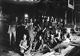 Child workers in Indianapolis