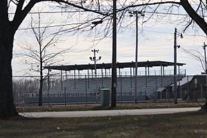 Clark County Wisconsin fairgrounds grandstands