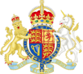 Coat of arms of the United Kingdom (2022, lesser arms).svg
