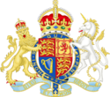 Coat of arms of the United Kingdom (2022, lesser arms).svg