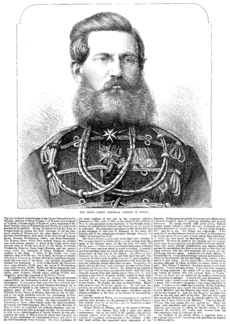 Crown Prince Frederick William of Prussia - Illustrated London News August 20, 1870