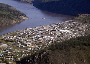 Dawson aerial view cropped