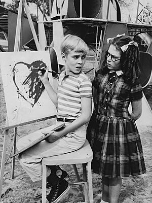 Dennis the Menace Jay North Jeannie Russell 1963