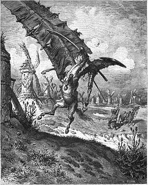 Don Quijote Illustration by Gustave Dore VII