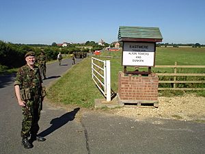Entrance to the Eastmere Training Village - geograph.org.uk - 153455.jpg