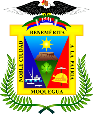 Escudo Moquegua Perú