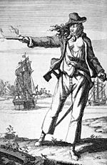 Female pirate Anne Bonny