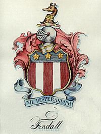 Fendall. Coat of Arms