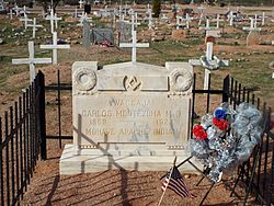 Fort McDowell Yavapai Nation--Ba Dah Mod Jo Cemetery-Carlos Montezuma grave-2