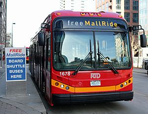 Free MallRide bus 2018