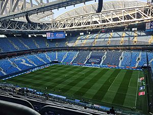 Gazprom Arena From Audience, Sector A