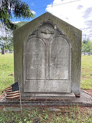 Grave stone of George Bush