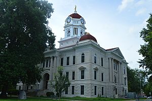 Hancock County Courthouse in Carthage