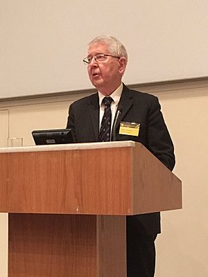 Henry Emeleus at Geological Society of London 2016