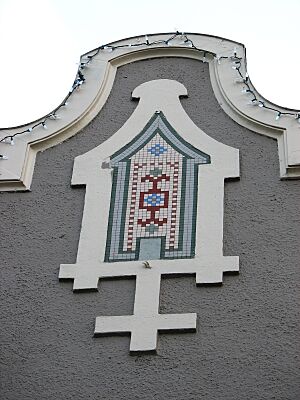 Hibernian Hall detail - Portland Oregon