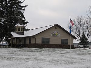 Honey Creek town hall in Denzer