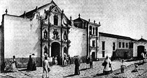 Iglesia de San Francisco c1845