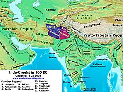 Indo-Greeks 100bc