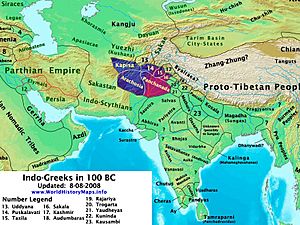 Indo-Greeks 100bc