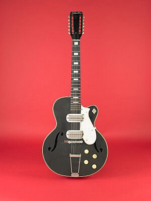 Jesse Fullers Silvertone Acoustic Electric Guitar