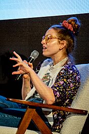 Jessie Cave at the 2024 Edinburgh International Book Festival
