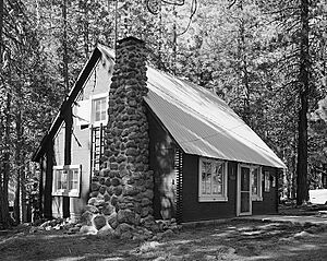 Lassen Volcanic National Park, Warner Valley Ranger Residence, Mineral vicinity, Tehama, (Plumas County, California)