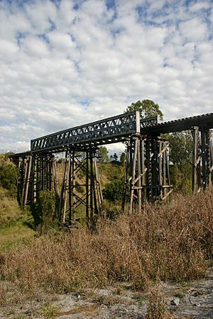 Lockyer Creek Railway Bridge (Clarendon) (2008) 02.jpg