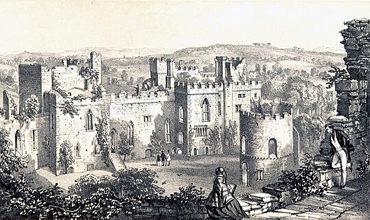 Ludlow Castle, 1852