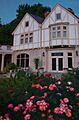 Mansion thru Roses
