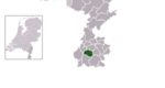 Location of Valkenburg aan de Geul