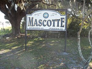 Mascotte FL city sign01