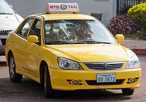 Meter Taxi in Vientiane 01