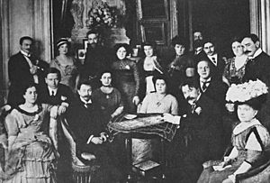 Metzl, Tatiana & Alexandr Scriabine, Nikisch, Shalapine, Kusevitsky, Berlin 14mar1910