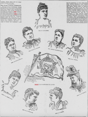 Minnesota state flag makers (1893)