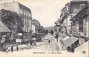 ND 110 - AIX-LES-BAINS - La Rue de Genève