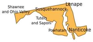 Native Languages of Maryland