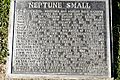 Neptune Small plaque, St. Simons, GA, US