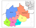 Northwest Cameroon divisions