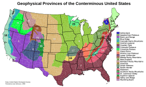 Physiographic Provinces 48 Conterminous US-v1
